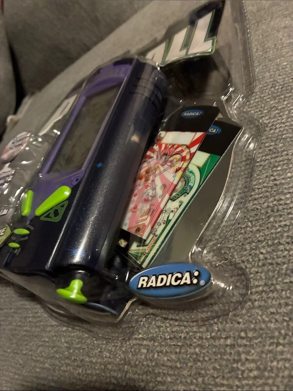 Vintage Radica Ultimate Pinball Handheld Game with 3 Great Games